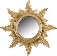 Зеркало настенное золотое диаметр=50/18 см.