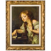 Картина полотно 69*49 см. багет 90*70 см. 