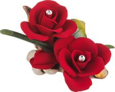 Изделие декоративное розы длина=16 см.высота=10 см.