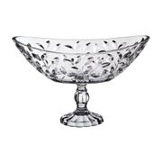 Фруктовница овальная на ножках лаурус 21*34 см. высота=23 см. (кор=1шт.)