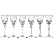 Набор рюмок для водки из 6 шт.адажио 75 мл.высота=17 см.