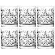 Набор стаканов из 6 шт. tattoo 340мл. высота=9,5см. 