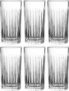 Набор стаканов для воды из 6 шт. timeless 440мл. высота=15см.