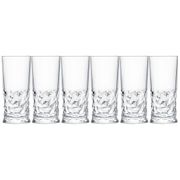 Набор стаканов для воды из 6 шт. funky 350 мл. высота=15,5 см. 