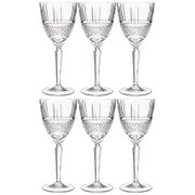 Набор бокалов brillante для красного вина/ воды из 6 шт 300мл высота=20,5 см.