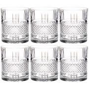 Набор бокалов brillante для воды/ виски из 6 шт 330мл высота=9,5 см.