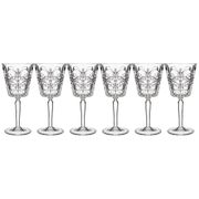 Набор бокалов tattoo для вина из 6 шт 270мл высота=19,5 см.