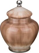 Декоративная чаша с крышкой tortora высота=28 см.
