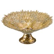 Чаша на ножке декоративная venice диаметр=37 см высота=17 см 