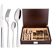 Набор столовых приборов leonardo gold на 6 персон 24 пр.