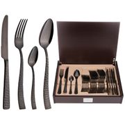 Набор столовых приборов palace martellato treasure grey на 6 персон 24 пр.