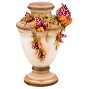 Декоративная ваза гранаты диаметр=25 см. высота=40 см.