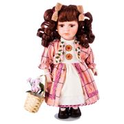 Кукла фарфоровая декоративная высота=30 см.