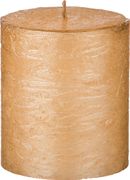 Свеча 8/7 см. золотая