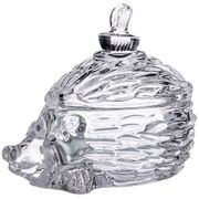 Икорница ежик 12.5*8.5*10 см. коллекция muza (кор=32шт.)