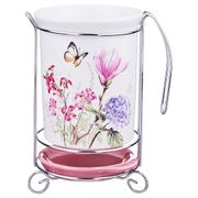 Подставка под кухонные приборы магнолия диаметр=10,5 см высота=16 см (кор=18шт.)