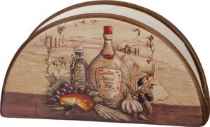 Салфетница сицилия 13,5*4 см. высота=7 см. (кор=96шт.)