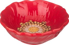 Розетка маковый цвет диаметр=9 см (кор=60шт.)