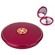 Зеркало карманное диаметр=8 см. высота=1,5 см. увеличение в 5 раз (мал=12шт./кор=96шт.)