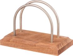 Салфетница деревянная 13*7*9 см.бук (кор=100шт.)