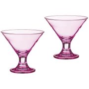 Набор креманок из 2 шт. ice ville слива диаметр=10,5 см 185 мл высота 10 см