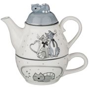 Чайный набор на 1 персону 2 пр.ля мур 250/190 мл.(кор=36наб.)