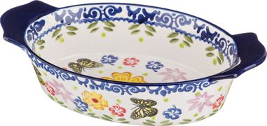 Блюдо для запекания овальное 26*15 см.высота=6 см.(кор=18шт.)