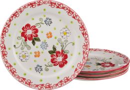 Набор тарелок из 4 шт.диаметр=20 см.(кор=6набор.)