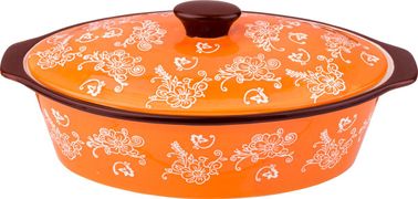 Блюдо для запекания с крышкой 38*22 см. высота=15 см. (кор=6шт.)