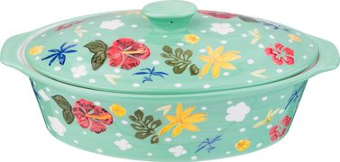 Блюдо для запекания с крышкой 37,5*12 см. высота=16 см. (кор=6шт.)