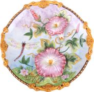 Тарелка декоративная настенная диаметр=21 см высота=3,5 см (кор=24шт.)