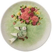 Тарелка настенная декоративная диаметр=20 см (кор=24шт.)