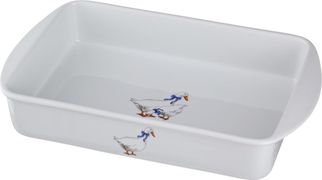 Блюдо для запекания гуси 41*24 см. высота=6,5 см.