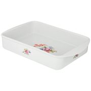 Блюдо для запекания мейсенский букет 33*20*6 см.