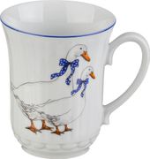 Кружка гуси 300 мл. высота=10 см.