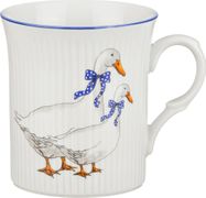 Кружка гуси 350 мл. высота=10 см. 