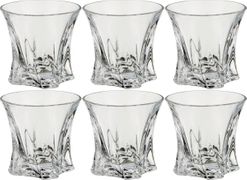 Набор стаканов для виски из 6 шт. cooper 320 мл. диаметр=10 см. высота=9 см.
