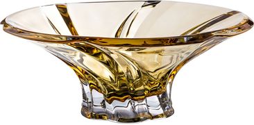 Фруктовница oklahoma amber диаметр=30,5 см. высота=12 см.