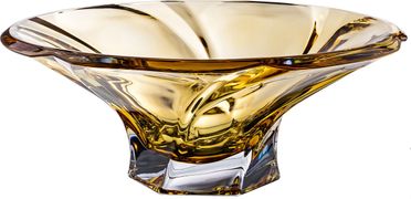 Фруктовница mozart amber диаметр=30,5 см. высота=11 см.