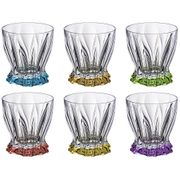 Набор стаканов для виски из 6 шт. plantica 280 мл. высота=10 см.