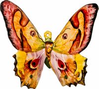 Панно настенное бабочка 22*20 см 