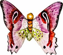 Панно настенное бабочка 14*15 см 
