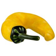 Перец желтый изогнутый 8*7 см без упаковки (кор=6шт.)