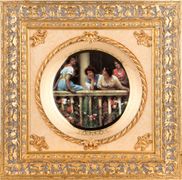 Панно настенное 38*38 см./багет 55*55 см.