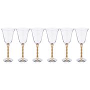 Набор бокалов для вина из 6 шт. 300 мл. высота=23 см.