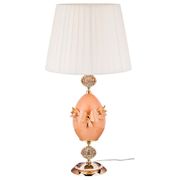 Светильник с абажуром высота=68 см. диаметр=35 см. патрон е27