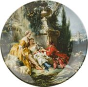 Тарелка настенная диаметр=19 см. (кор=1шт.)