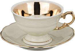 Чайный набор на 1 персону 2 пр.луксор голд 200 мл. (кор=1набор.)