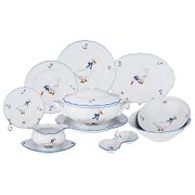 Столовый сервиз гуси на 6 персон 26 пр.
