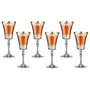 Набор бокалов для вина из 6 шт. рубикондо 250 мл.высота=21 см. 